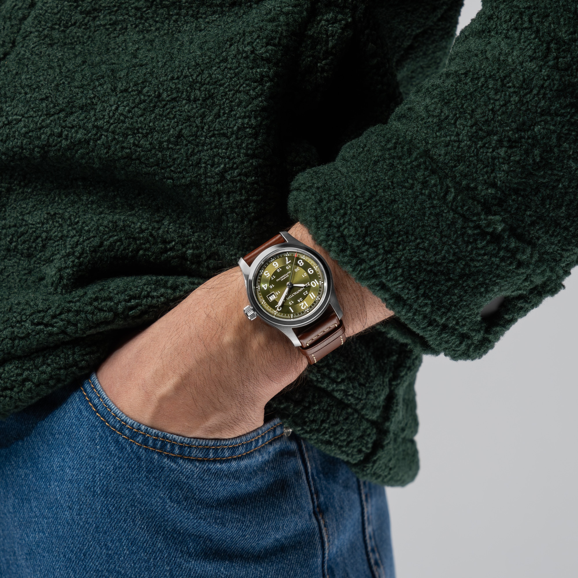 Khaki Field Auto 42mm | Hamilton Watch - H70605560 Khaki Field Auto 42mm | Hamilton Watch - H70605560