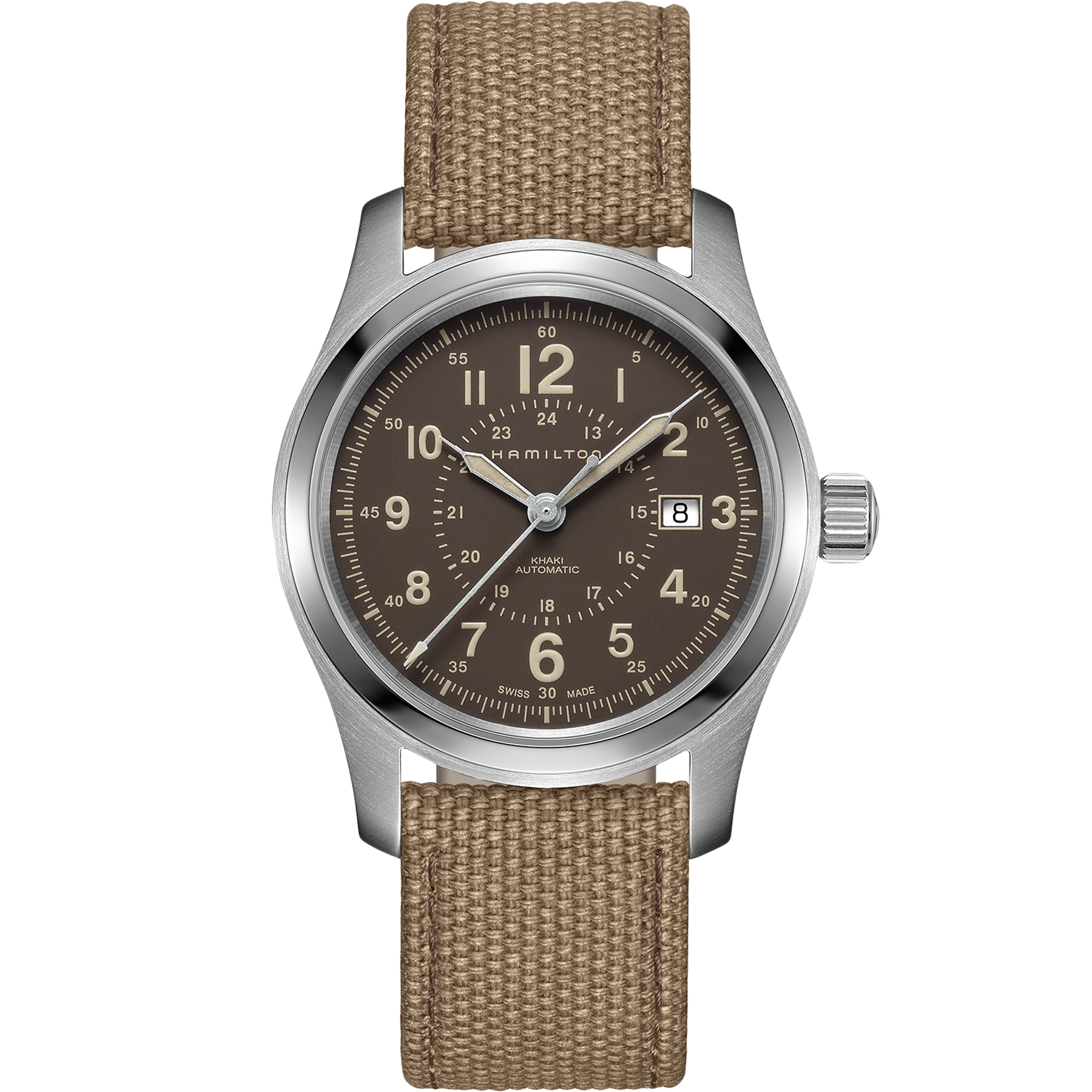 Khaki Field Automatic Watch - Brown Dial - H70605993 | Hamilton Watch