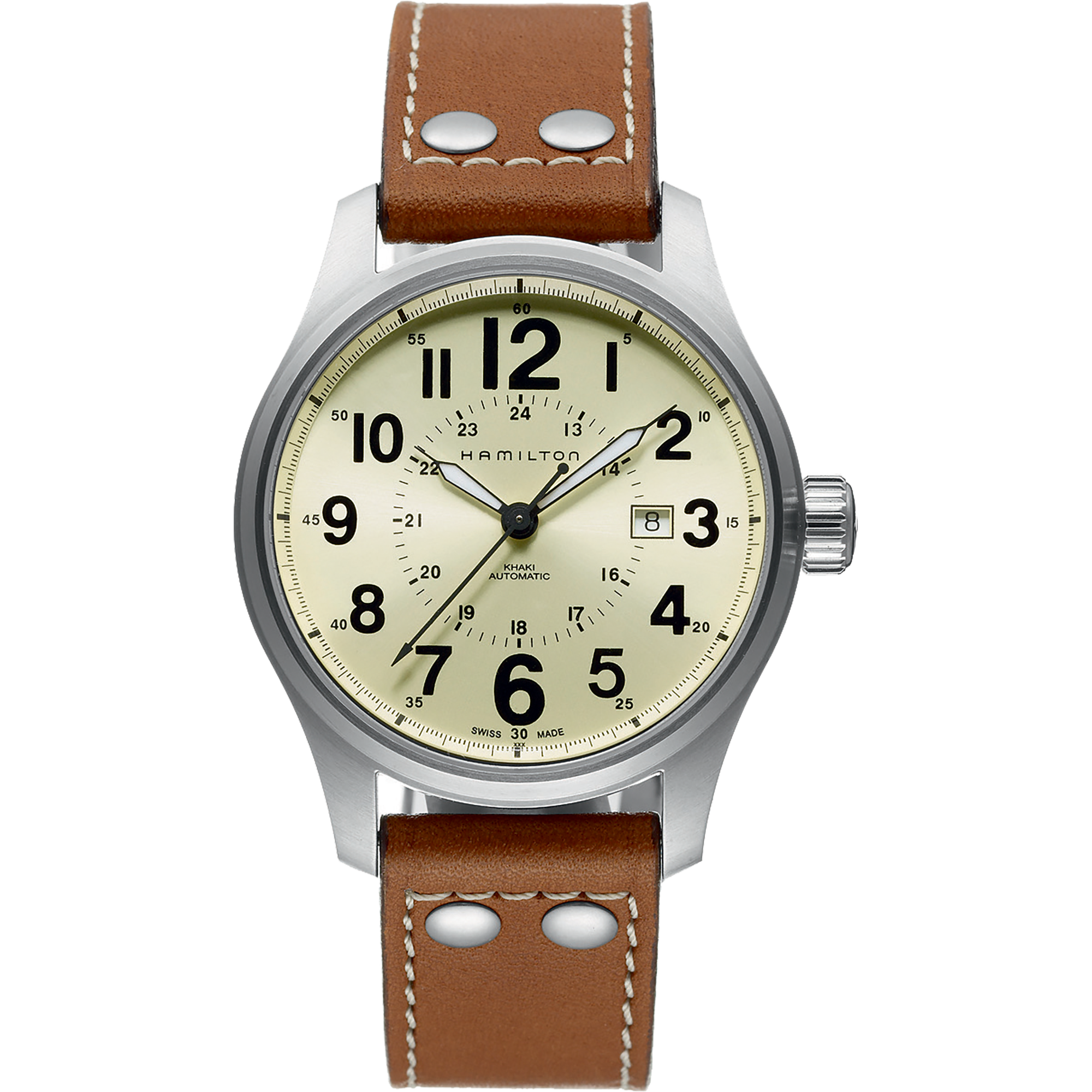 Khaki Field Officer Automatic Watch - H70615523 | Hamilton Watch