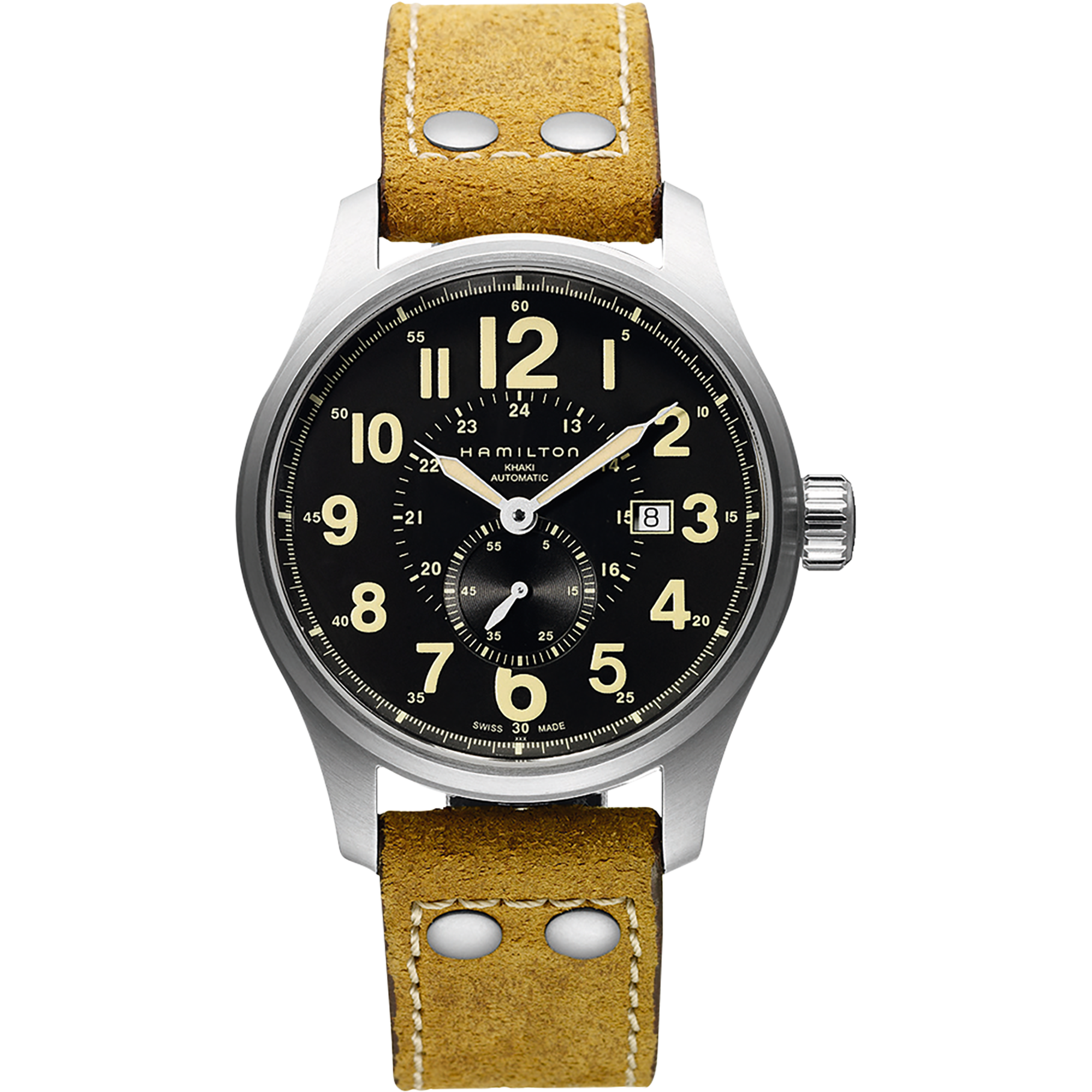 Khaki Field Automatic Watch - Black Dial - H70655733 | Hamilton Watch