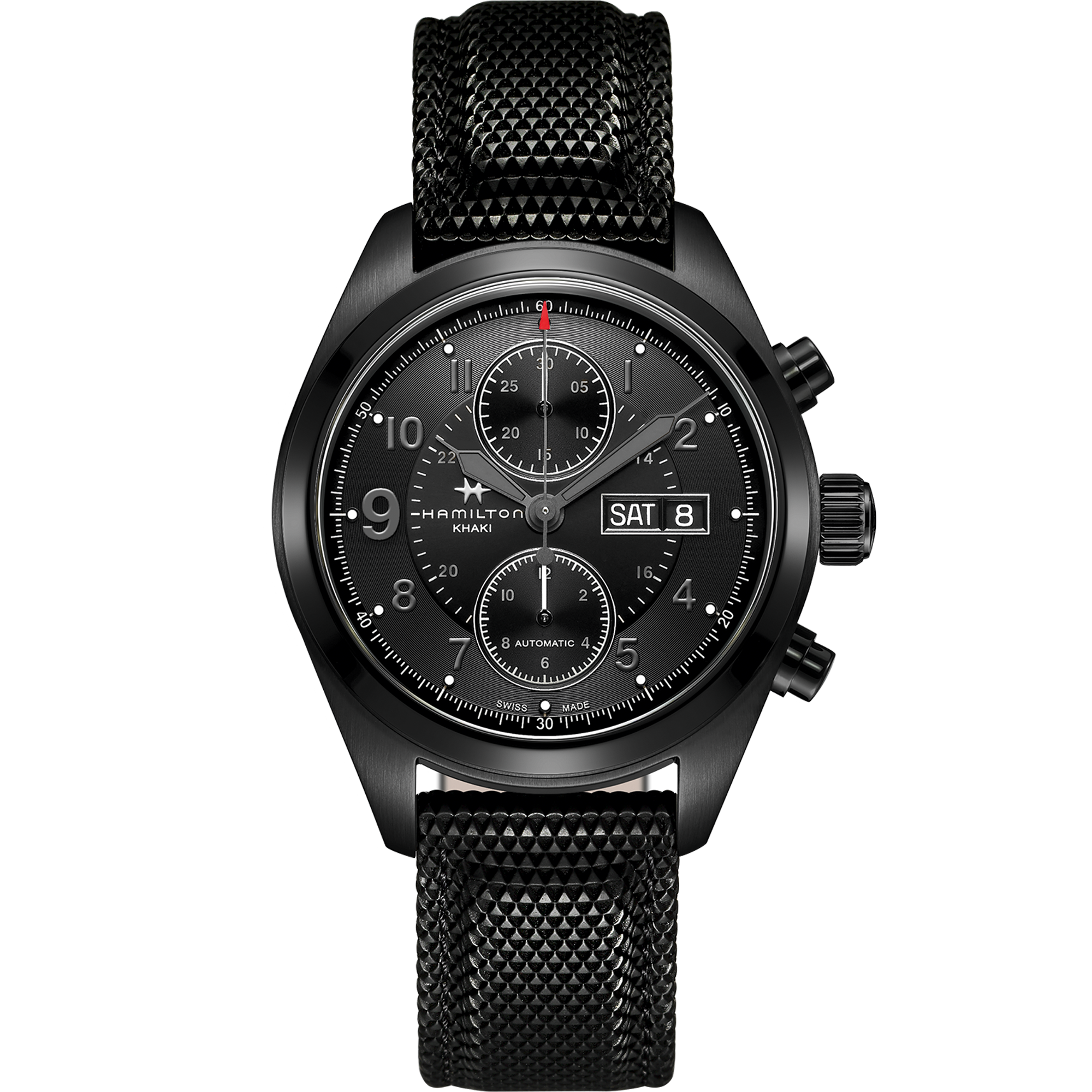 Khaki Field Chronometer Watch - Black Dial - H71626735 | Hamilton 