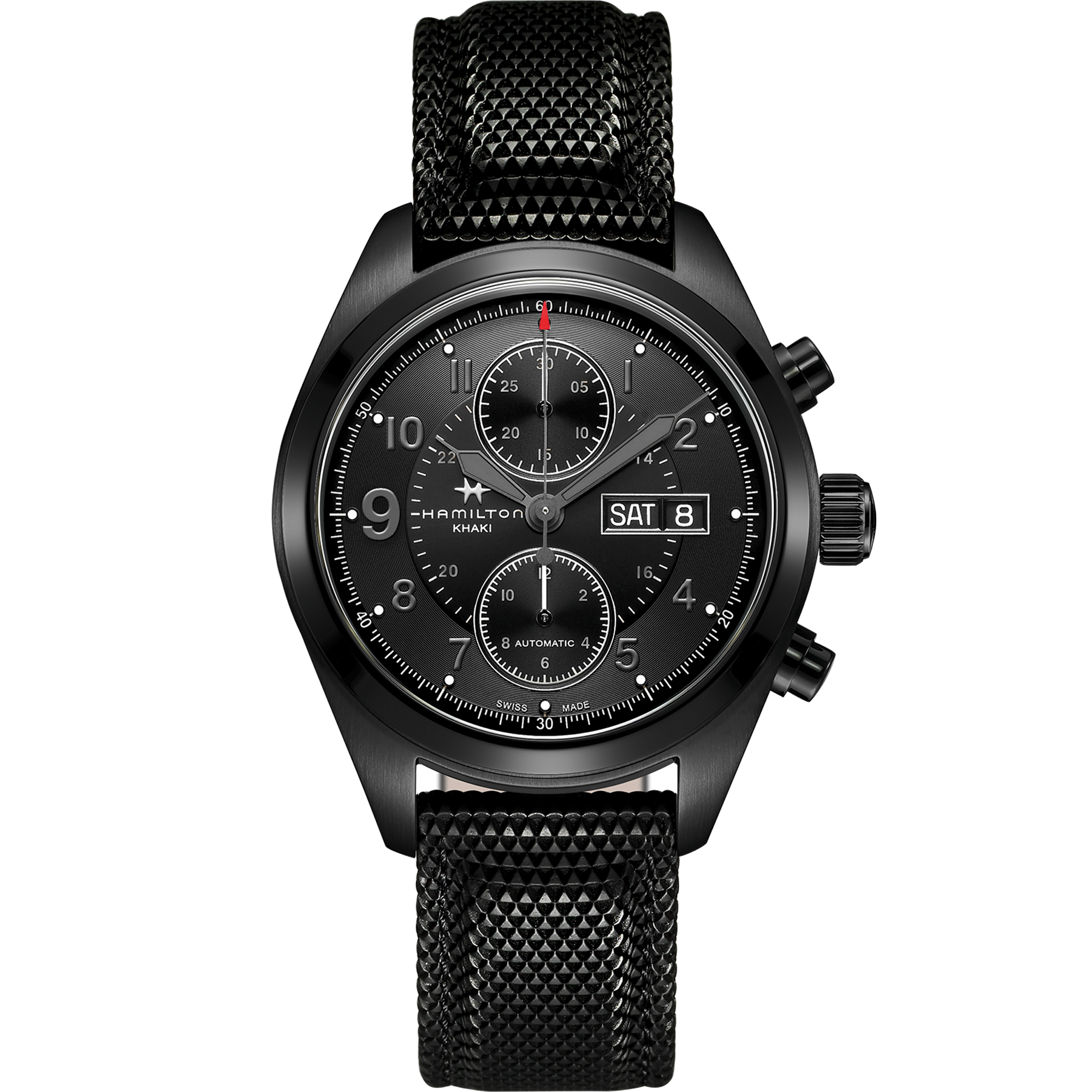 Khaki Field Chronometer Watch - Black Dial - H71626735 | Hamilton