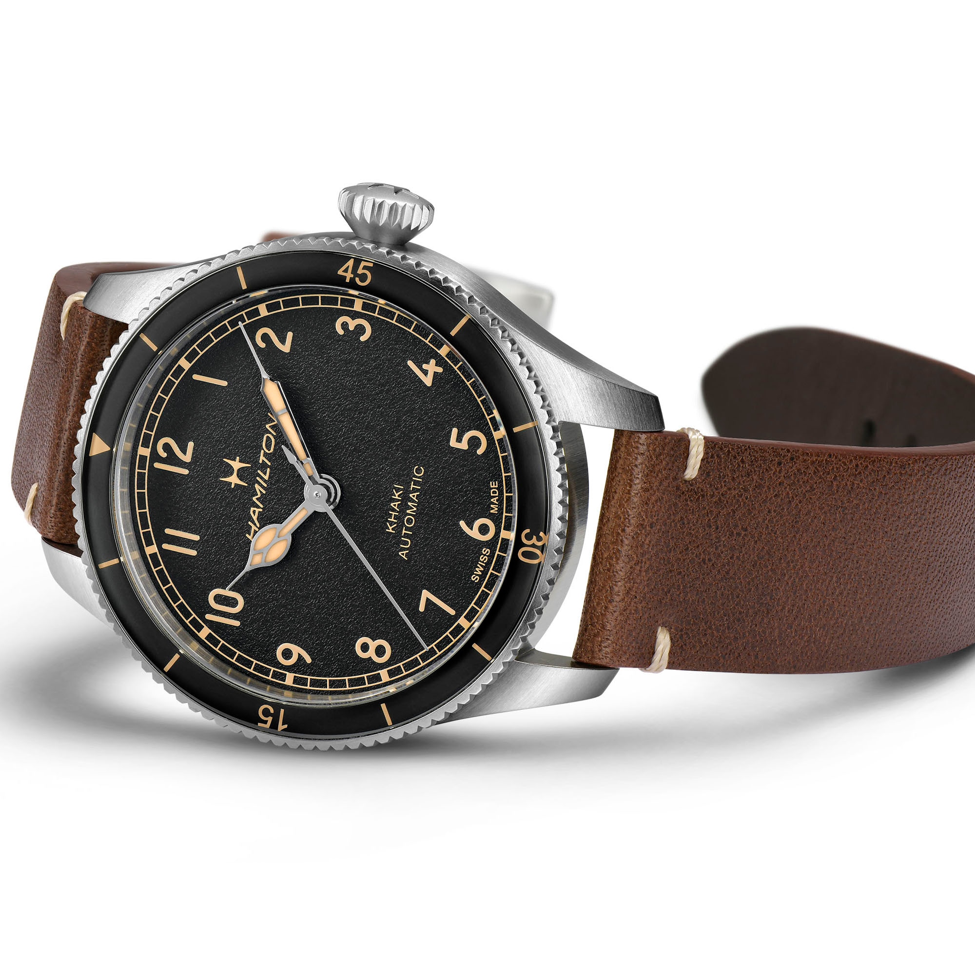 HAMILTON KHAKI AVIATION 腕時計 Hamilton Khaki Aviation X-Wind GMT Chrono Quartz | Ref