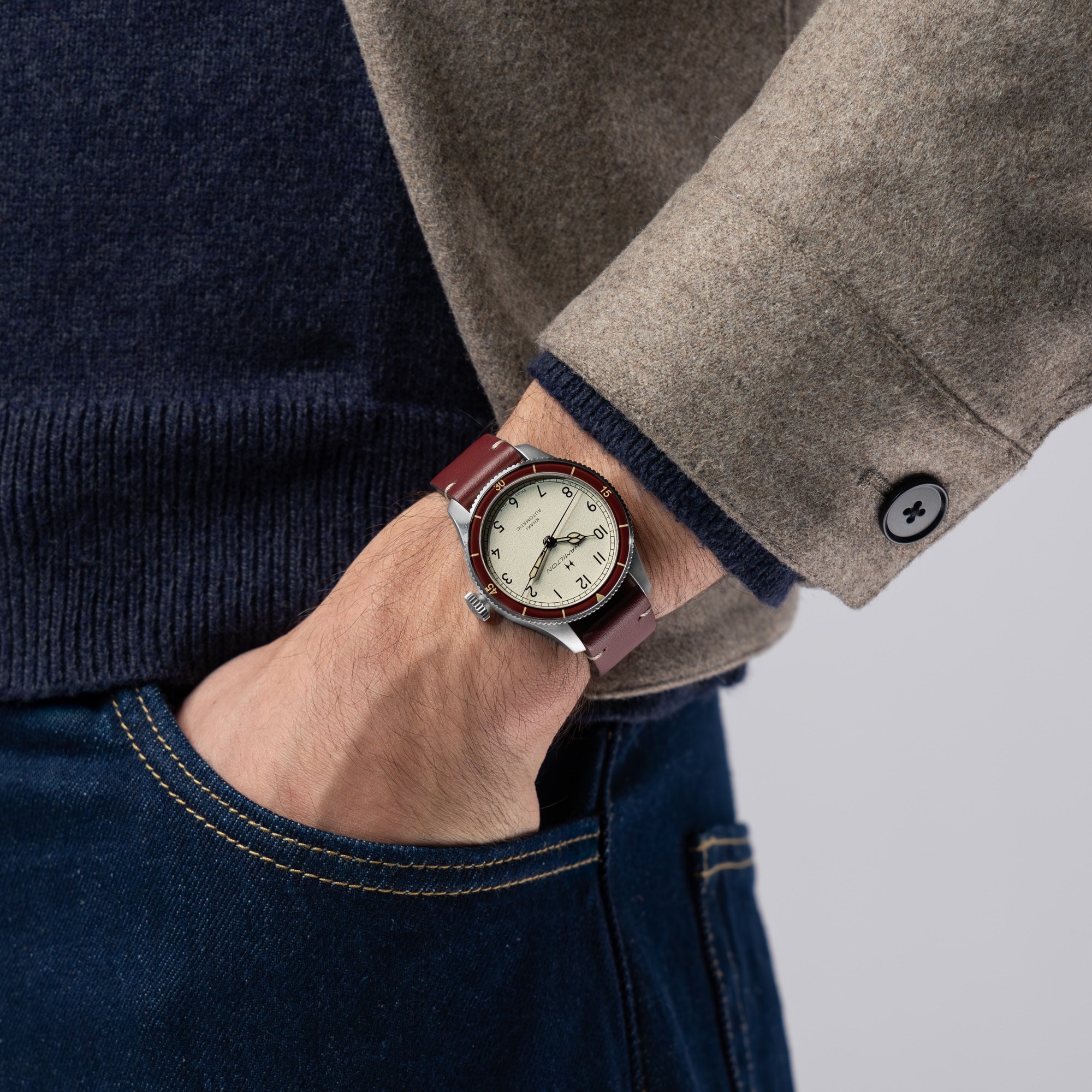 カーキ アビエーション Pilot Pioneer 38 mm | Hamilton Watch