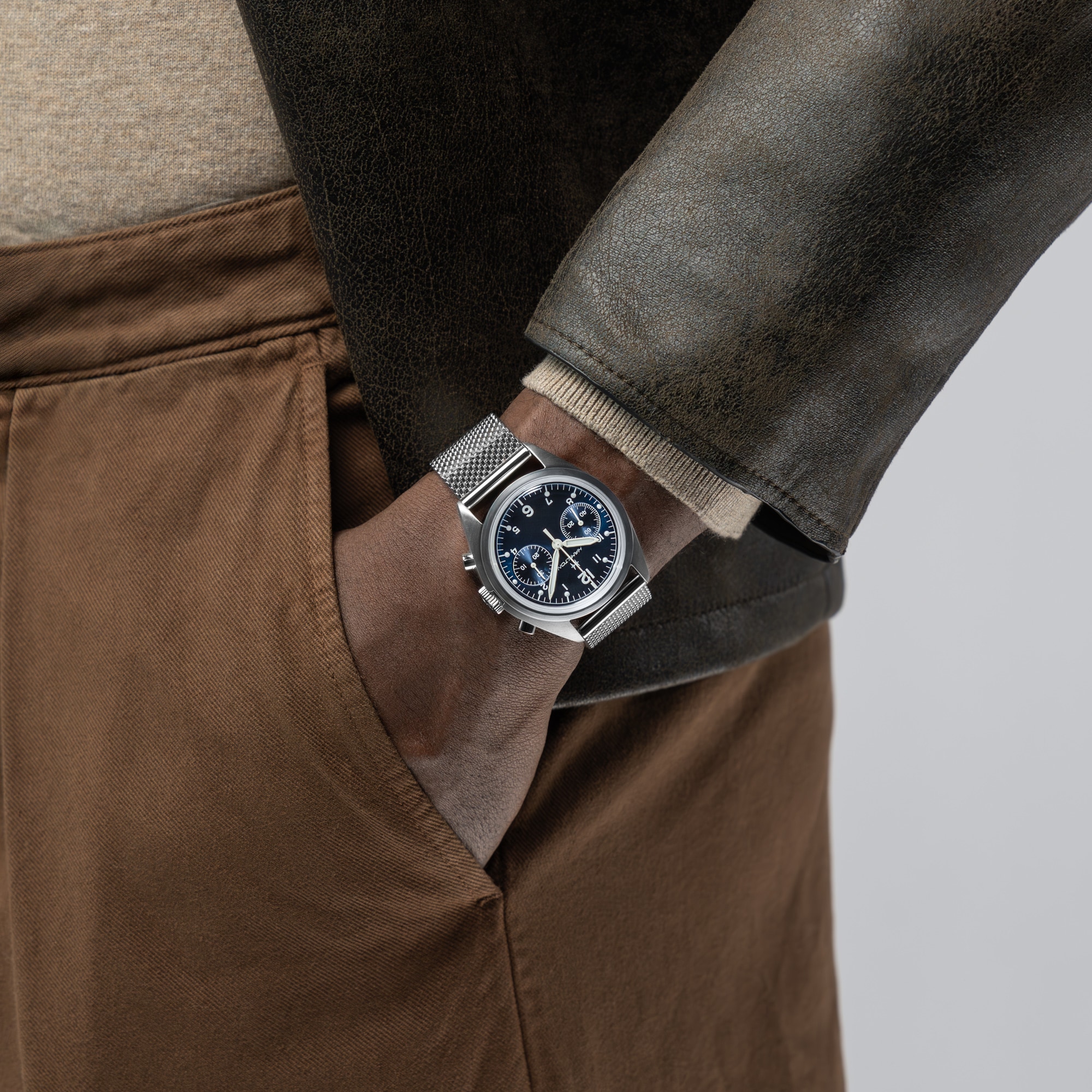 Khaki Aviation Pilot Pioneer Mechanical Chrono | Hamilton Watch