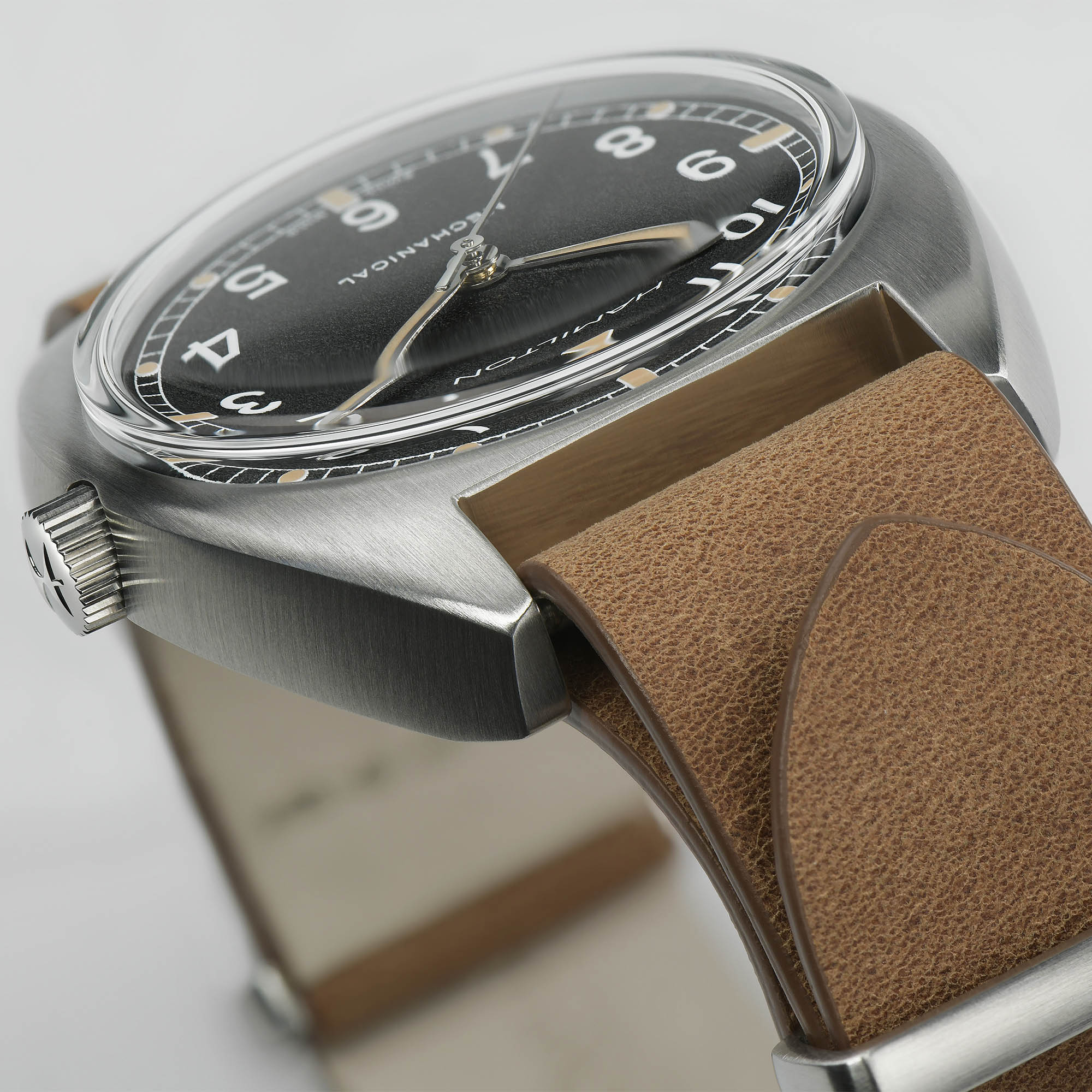 Khaki Aviation Pilot Pioneer Mechanical - Dial color:Black