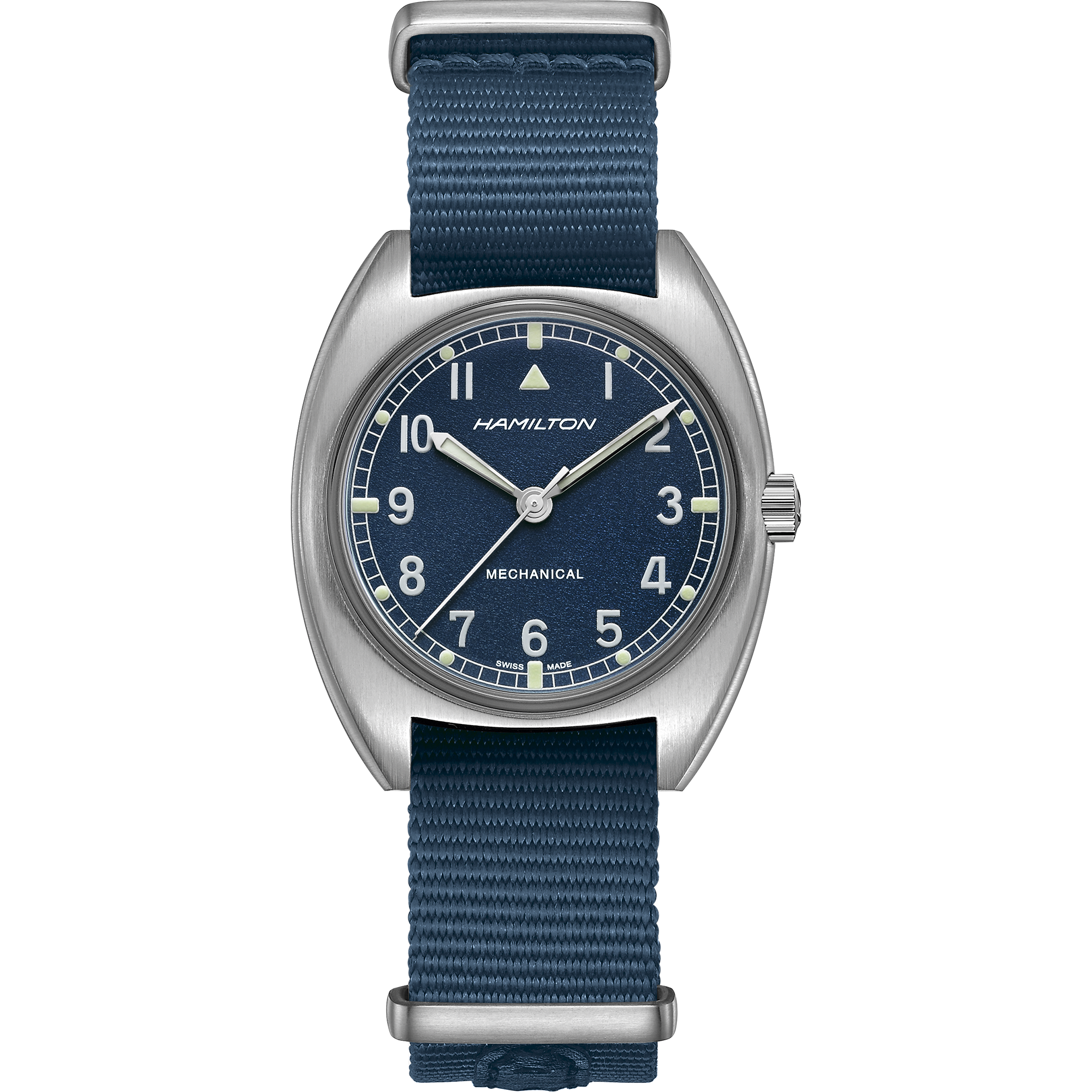 BRAND NEW* Hamilton Khaki Aviation Pilot Pioneer Blue Men´s Watch