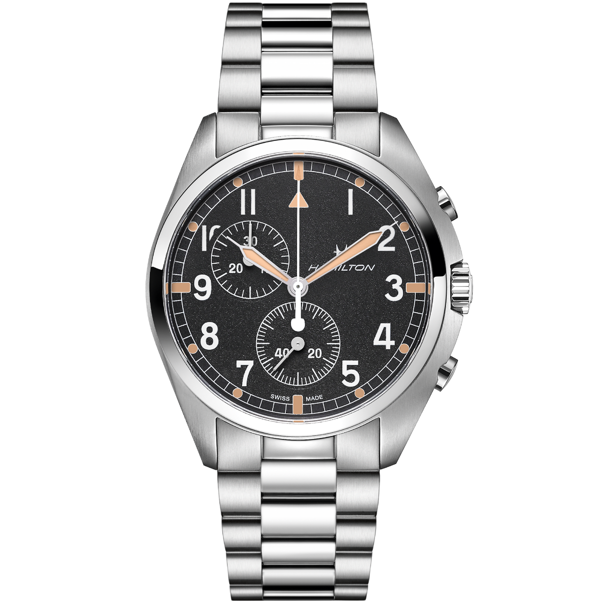 HAMILTON PILOT PIONEER CHRONO QUARTZ