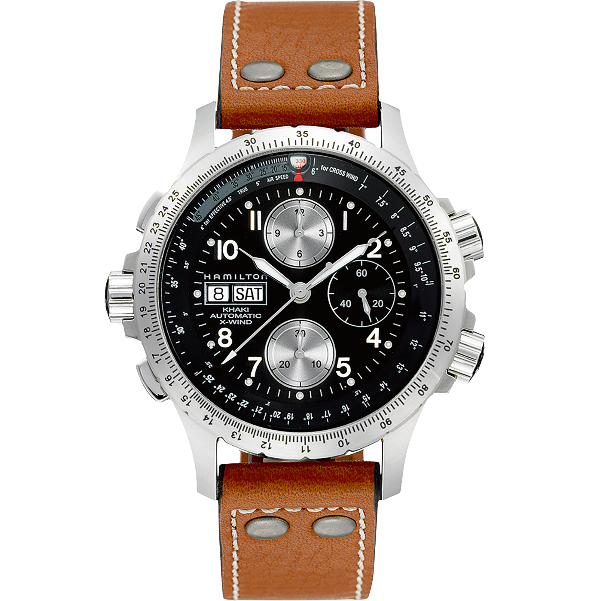 Khaki Aviation X-Wind Automatic Chronometer Watch H77616533 Hamilton  Watch
