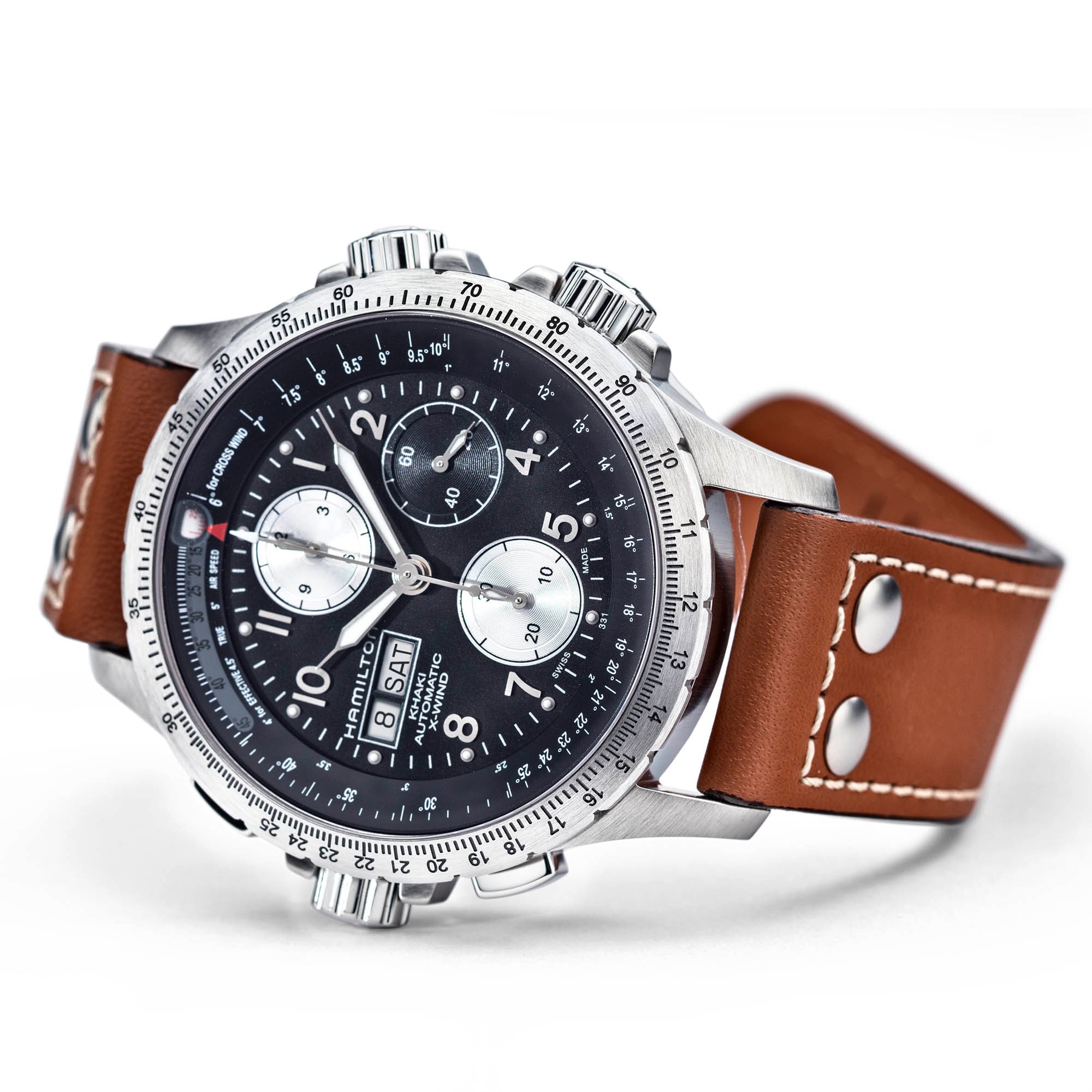 Khaki Aviation X-Wind Automatic Chronometer Watch - H77616533 