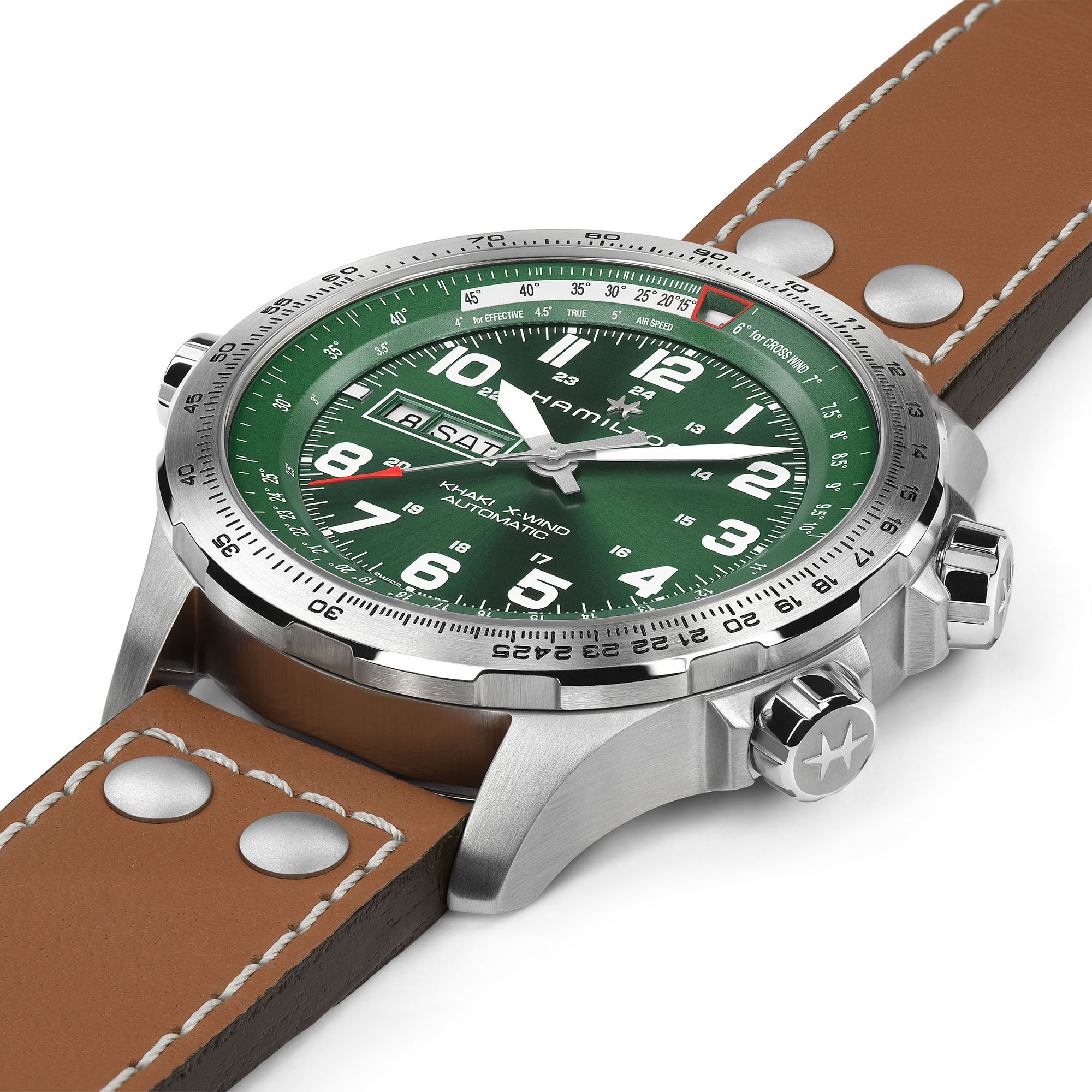 Khaki Aviation X-Wind Day Date Auto | Hamilton Watch - H77735560
