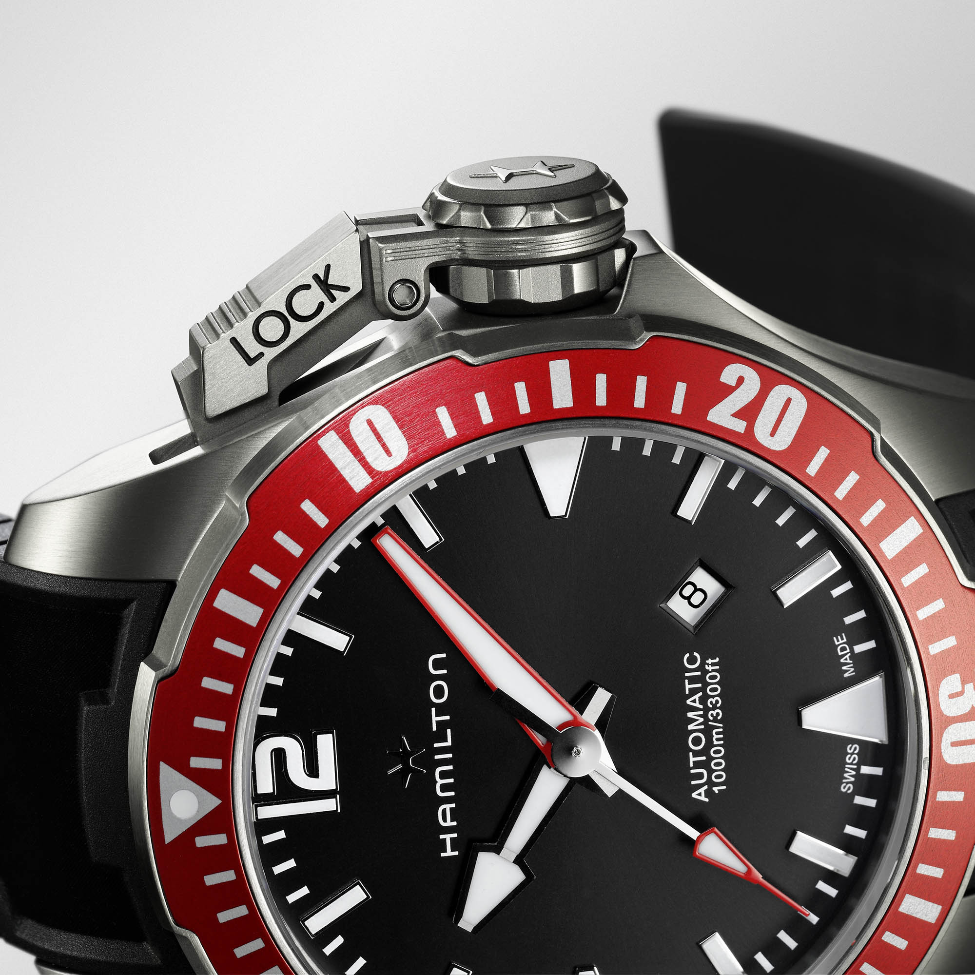 Khaki Navy Frogman Titanium Auto