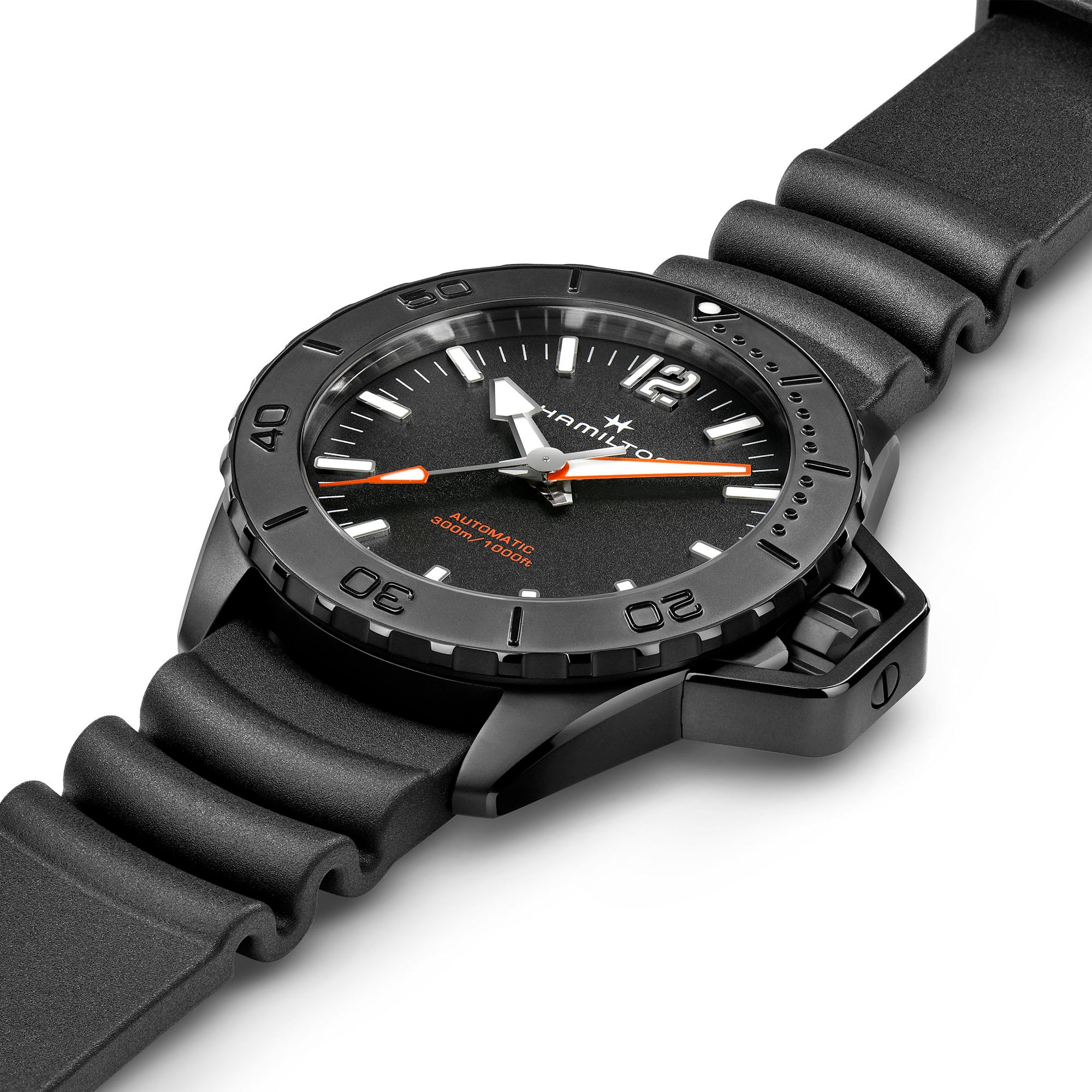 Khaki Navy Frogman Auto | Hamilton Watch - H77855330 | Hamilton Watch