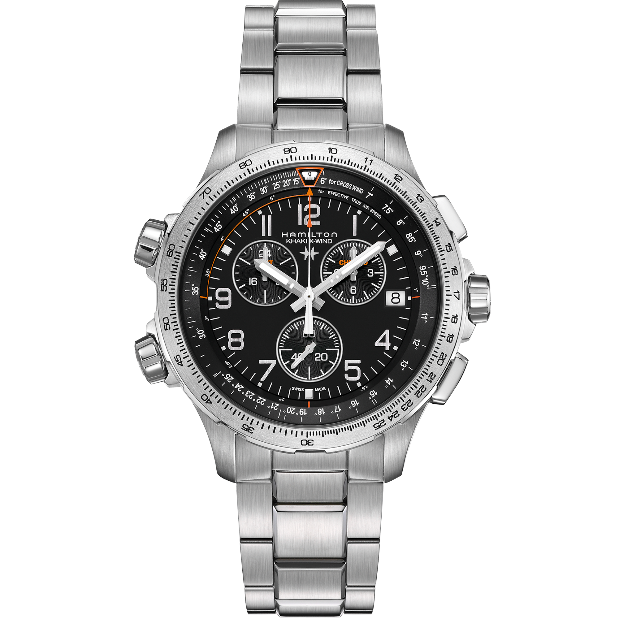 Khaki Aviation X-Wind GMT Chronometer Quartz Watch - H77912135 