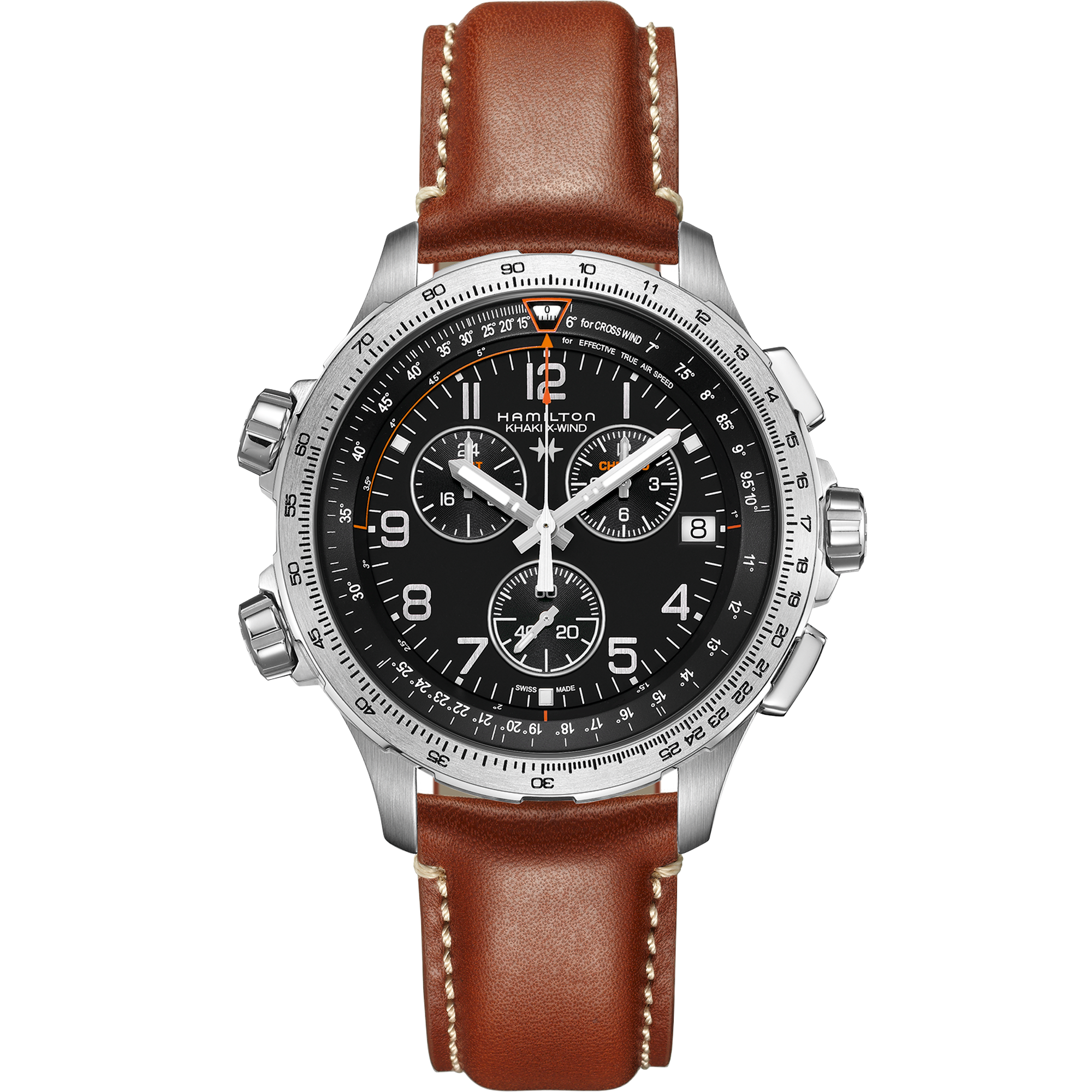 Khaki Aviation X-Wind GMT Chronometer Quartz Watch - H77912535 