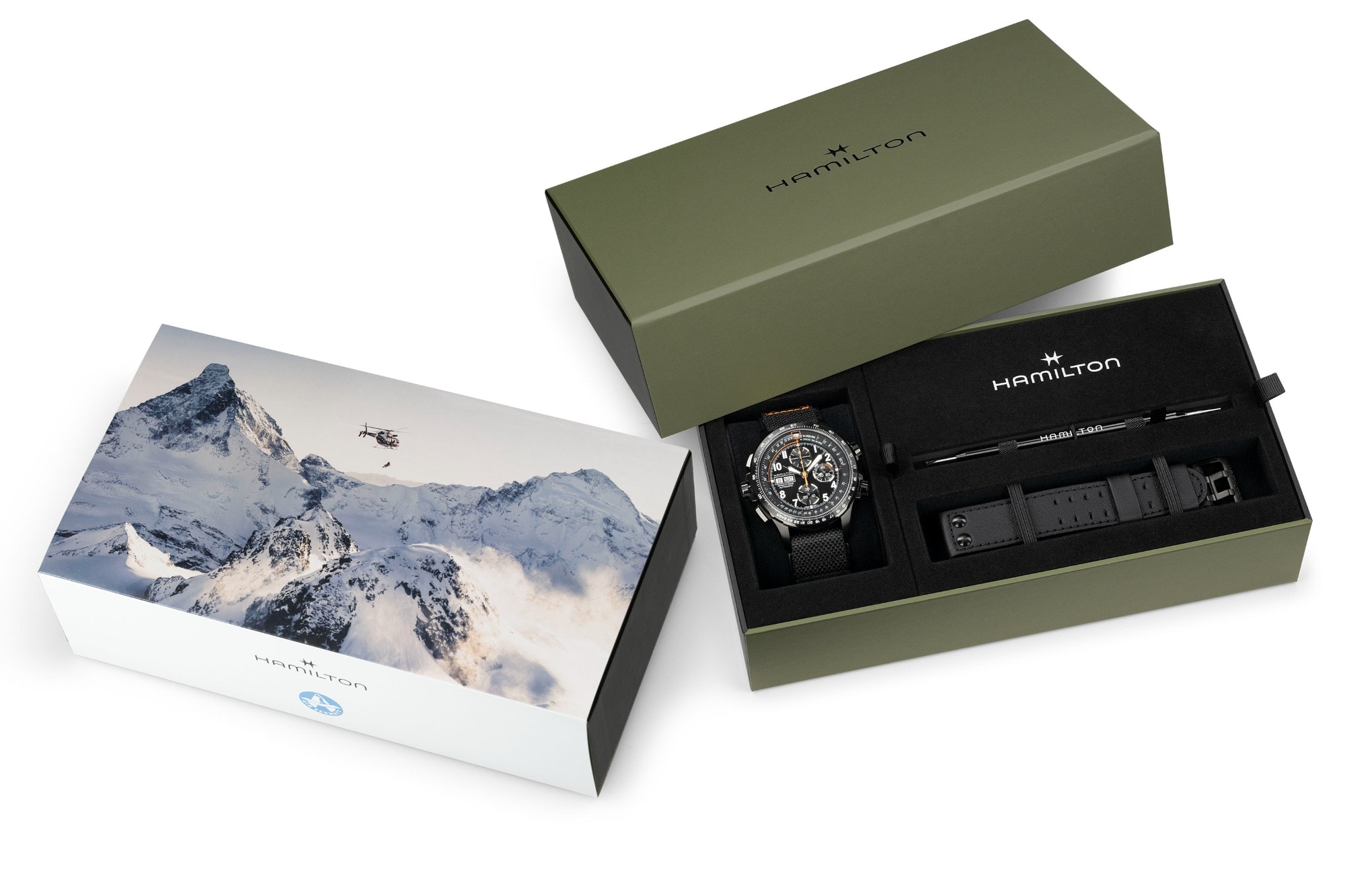 Khaki Aviation X-Wind Auto Chrono Air Zermatt Exclusive Edition