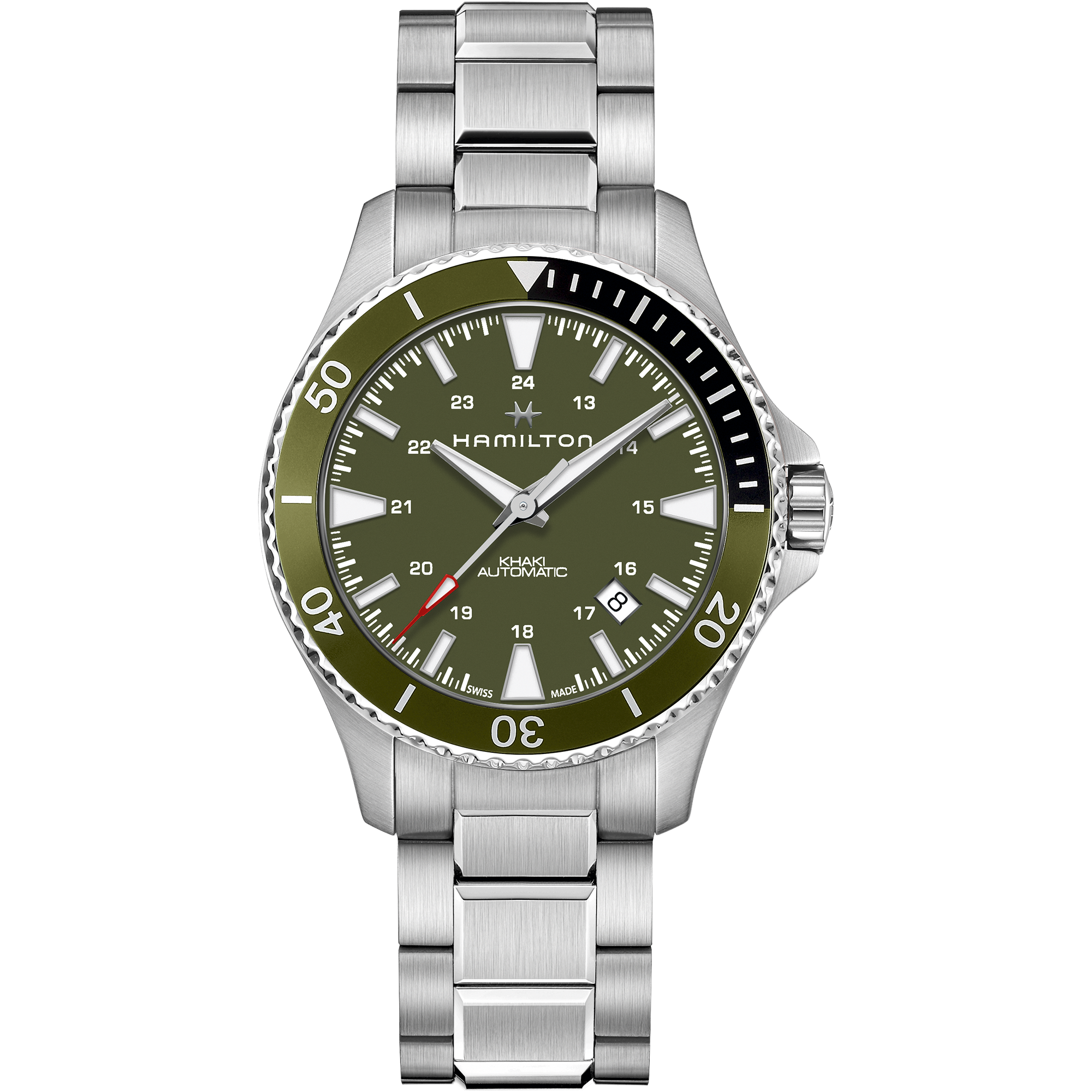 HAMILTON ハミルトン 腕時計 H82375161 メンズ KHAKI NAVY カーキ