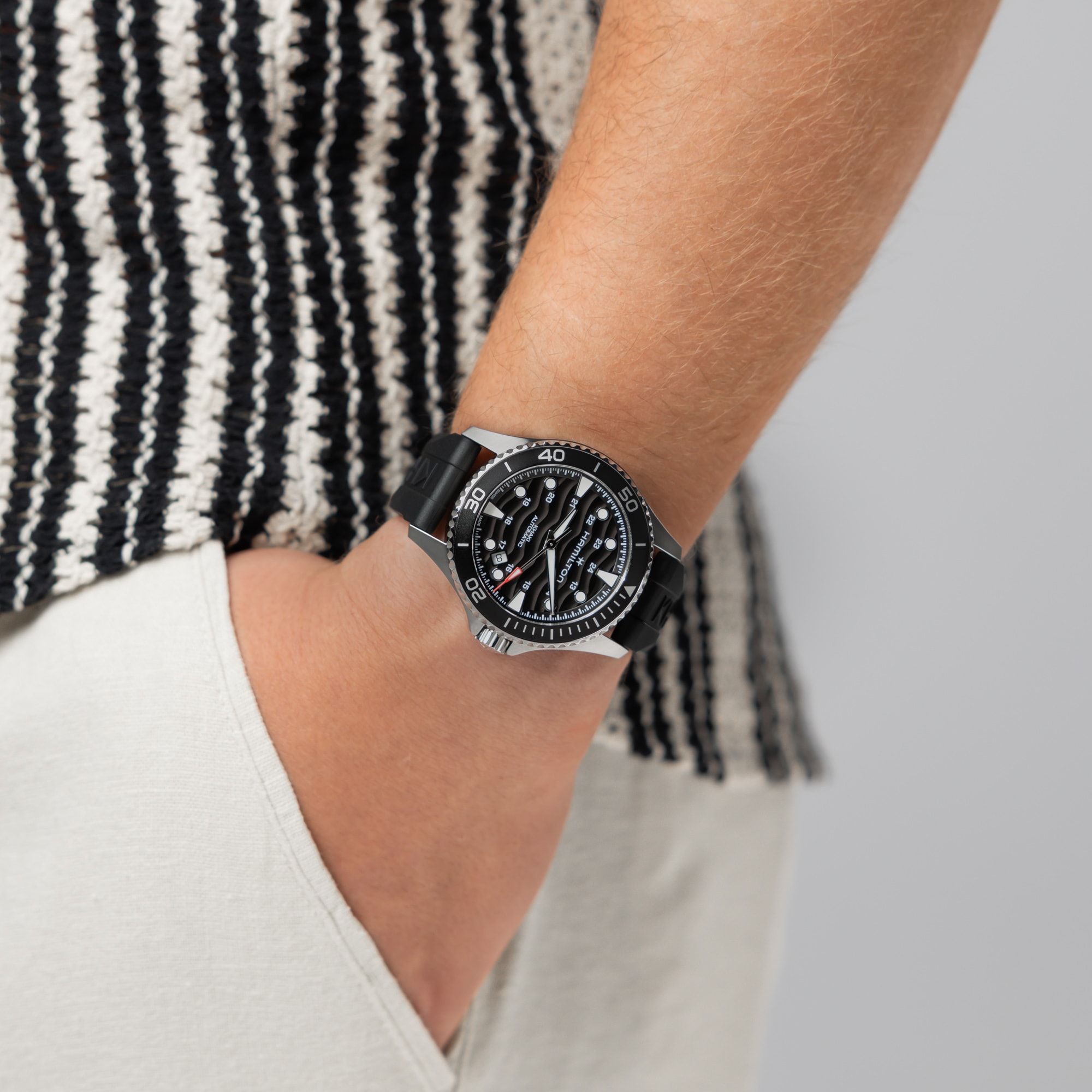 カーキ ネイビー スキューバ | Hamilton Watch - H82415330 | Hamilton