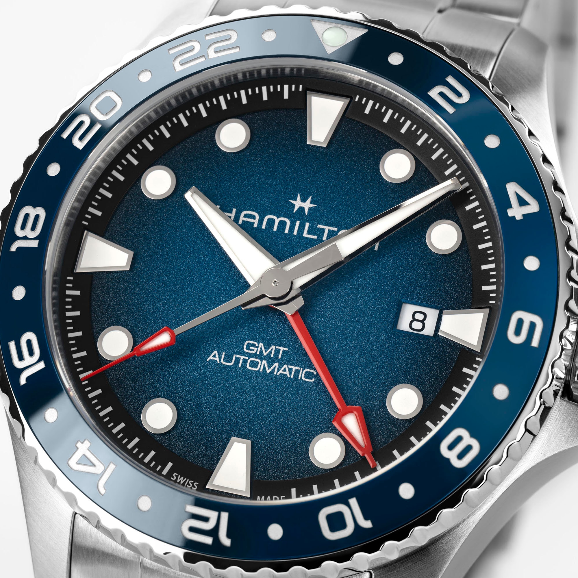 Khaki Navy Scuba Auto GMT 43mm | Hamilton Watch - H82535140