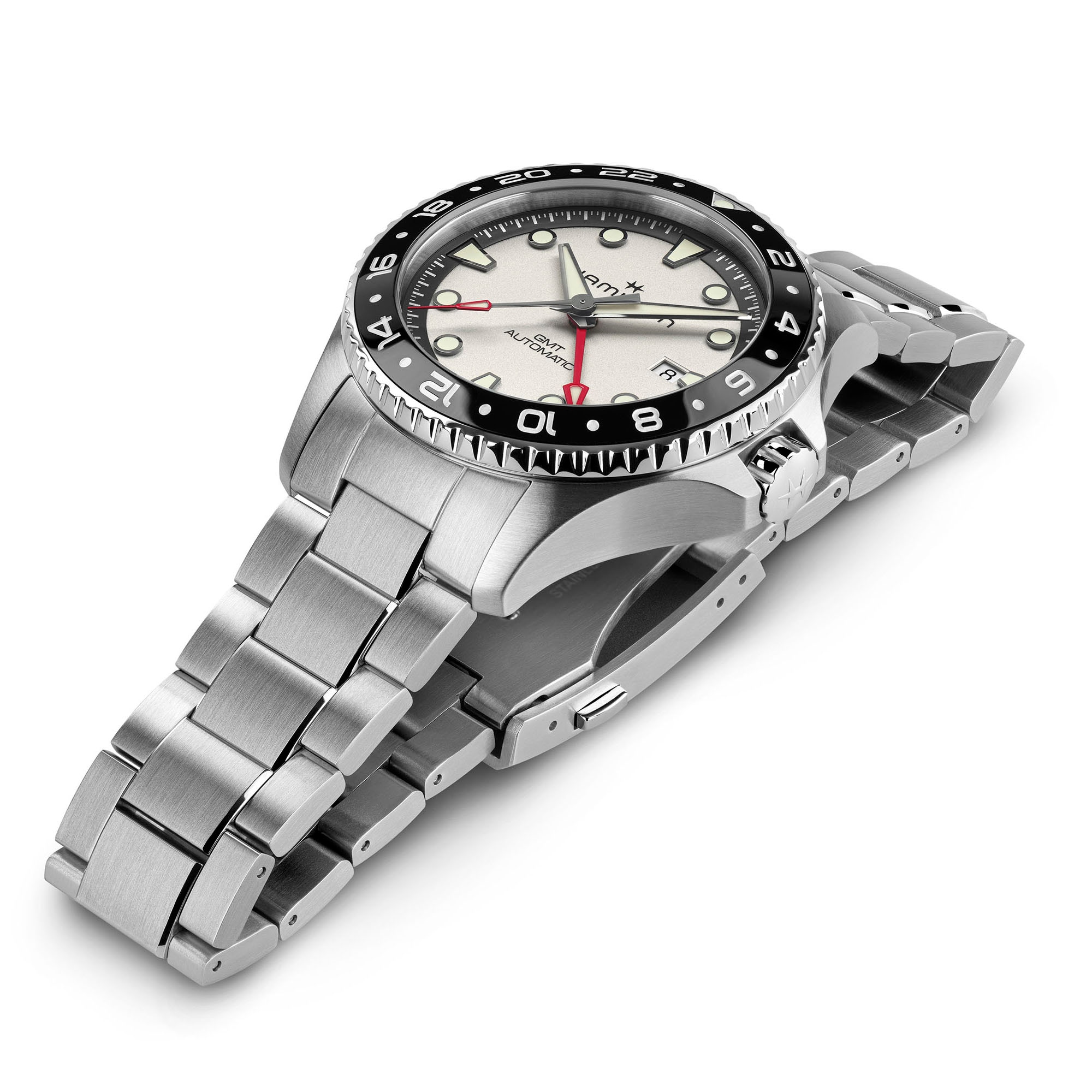カーキ ネイビー Scuba Automatic GMT 43mm | Hamilton Watch