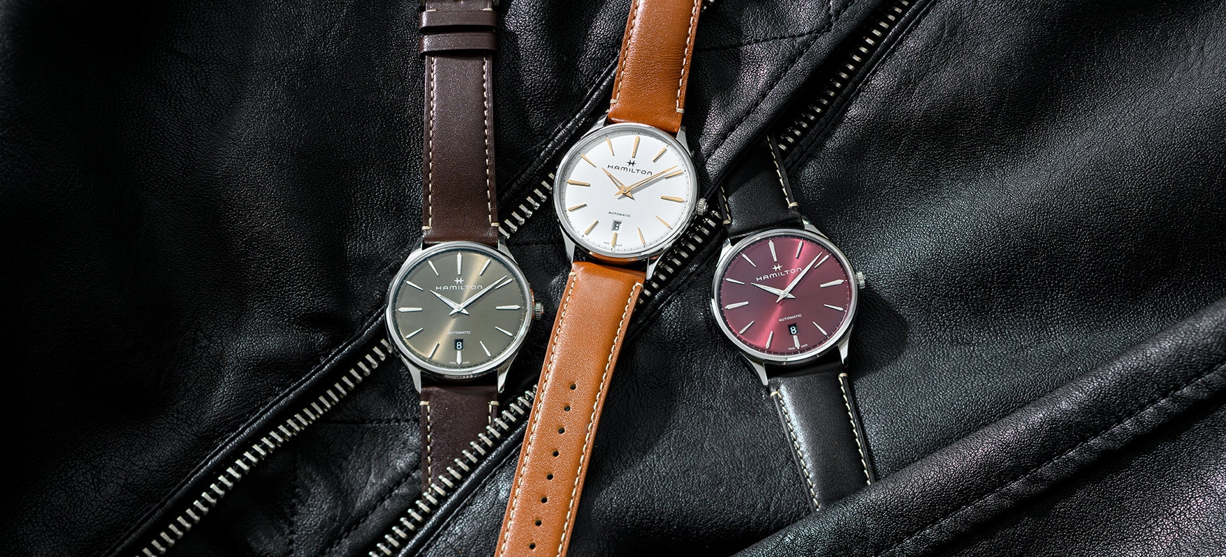 メンズ自動巻きウォッチ、ジャズマスター シンライン | Hamilton Watch