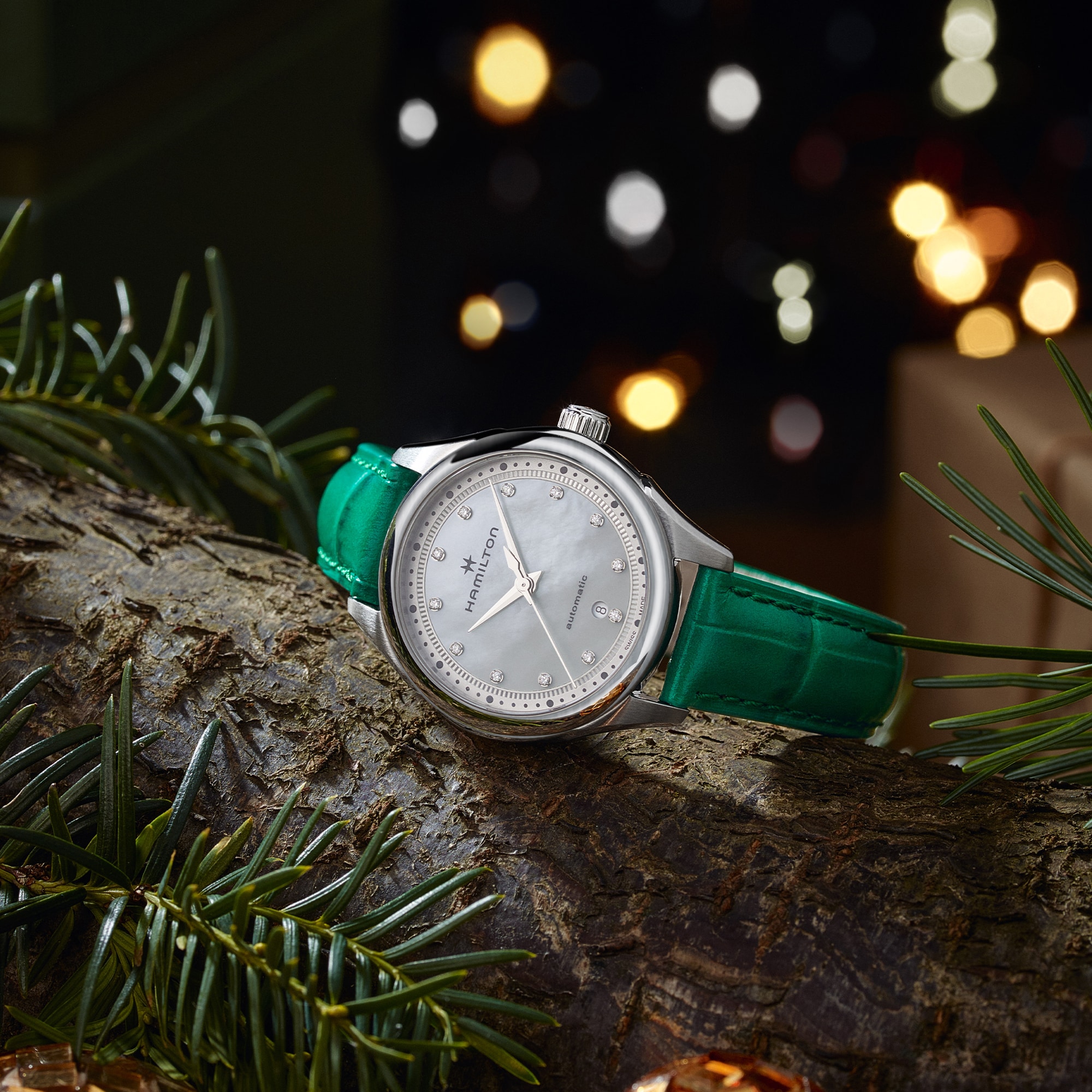 Celebrate the most festive time of the year with a Hamilton timepiece