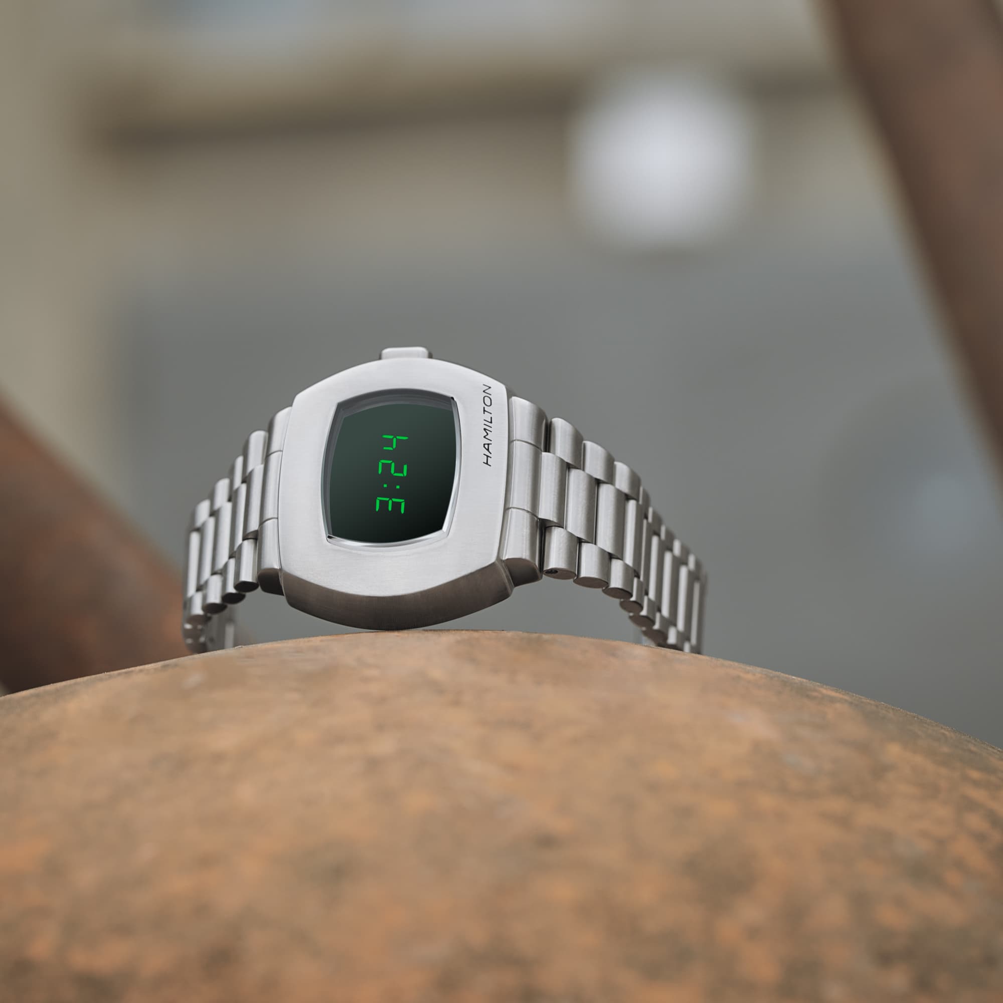 Hamilton Watch - WORLD'S FIRST DIGITAL WATCH: PSR GREEN| Hamilton