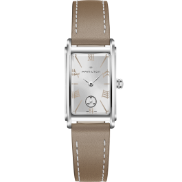 Hamilton American Classic Ardmore Quartz, Women's watch, H11221514, Cow leather strap, Silver Stainless steel case, Water resistant