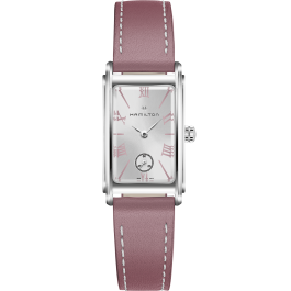 Hamilton American Classic Ardmore Quartz, Women's watch, H11221814, Calf leather strap, Silver Stainless steel case, Water resistant