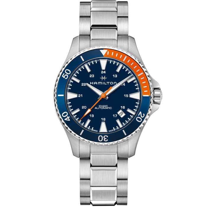 hamilton khaki navy scuba auto day and date