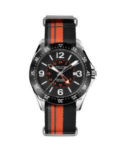Khaki Aviation Pilot GMT Automatic Watch | Hamilton Watch - H76755135