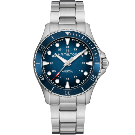 Hamilton Khaki Navy Scuba Auto In Blue